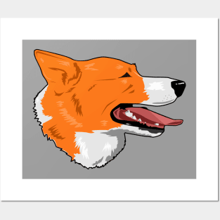 Daydreaming Corgi Posters and Art